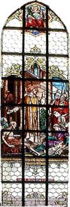 Glasfenster Hl. Laurentius