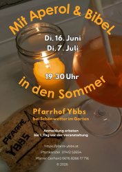 Mit Aperol und Bibel in den Sommer 2026