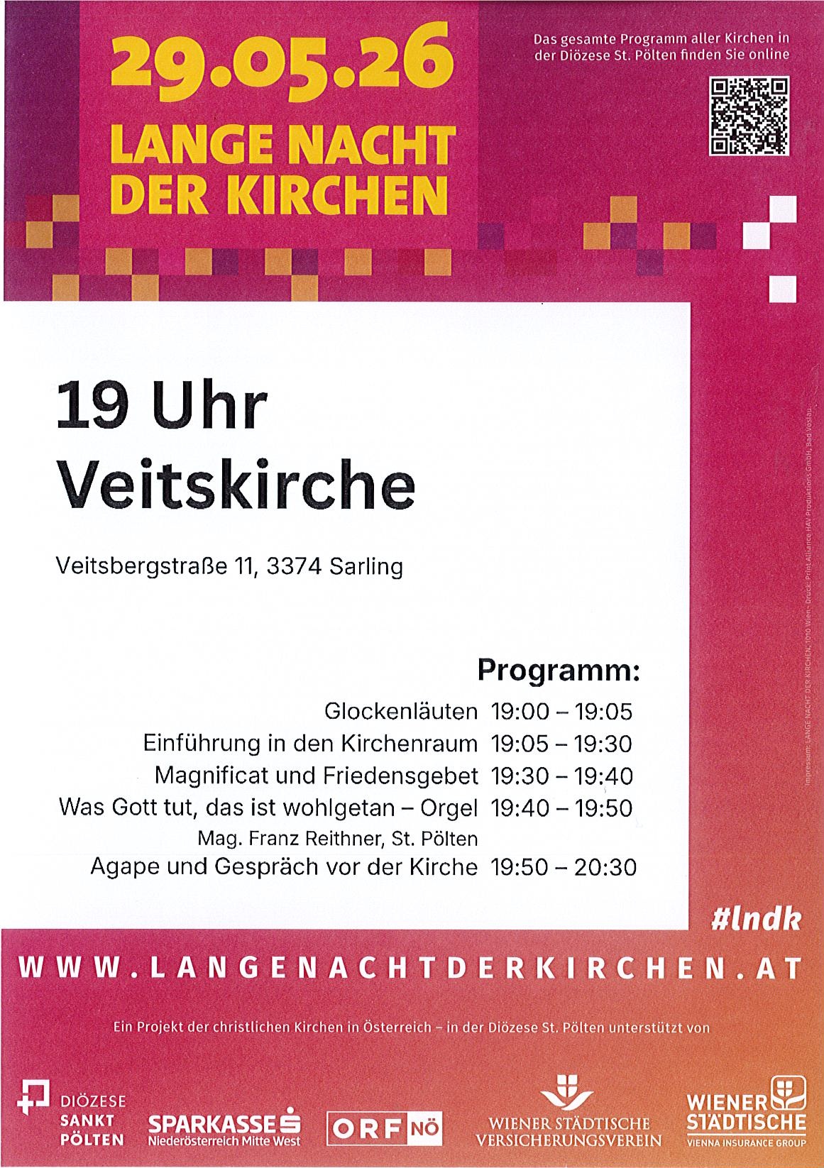 Lange Nacht der Kirchen